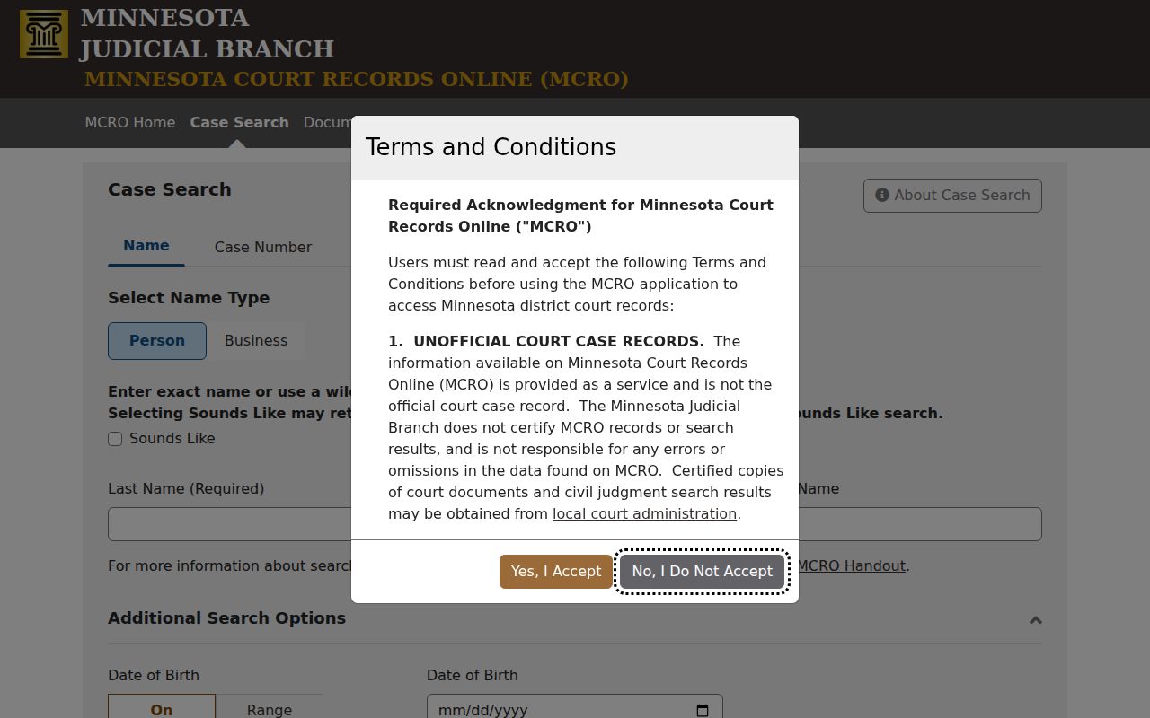Lino Lakes residents directory Minnesota Court Records Online search